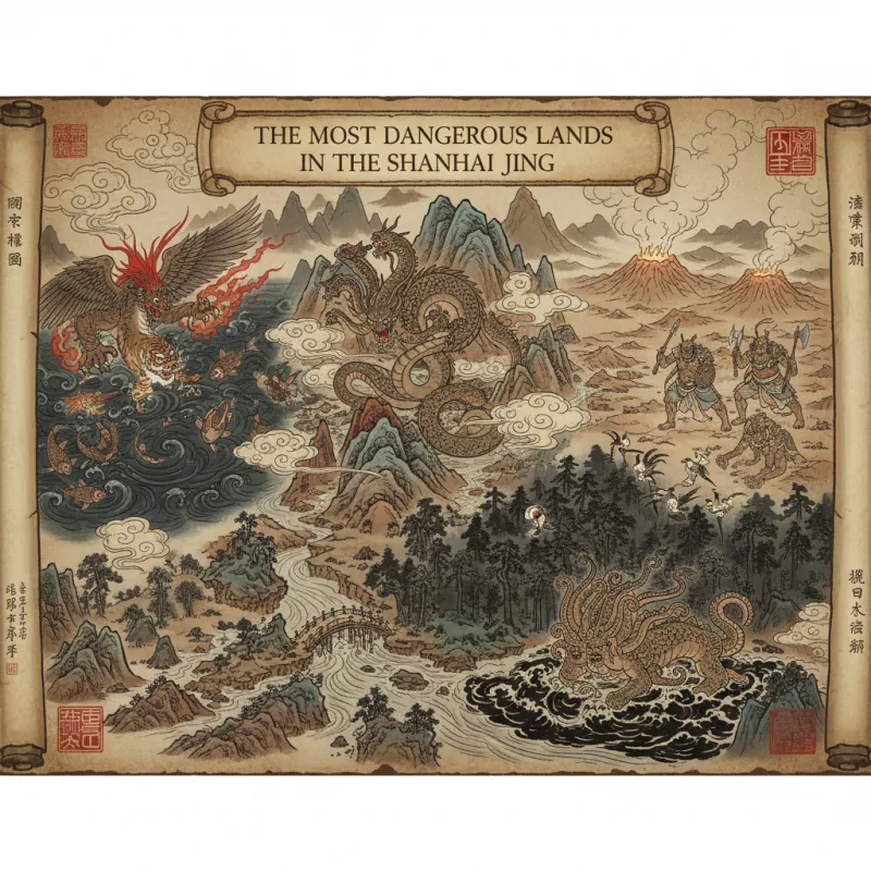 The Most Dangerous Lands in the Shanhai Jing