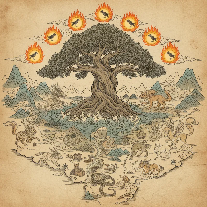 The Fusang Tree: Where the Suns Rise and the World Begins — Shanhai Perspective