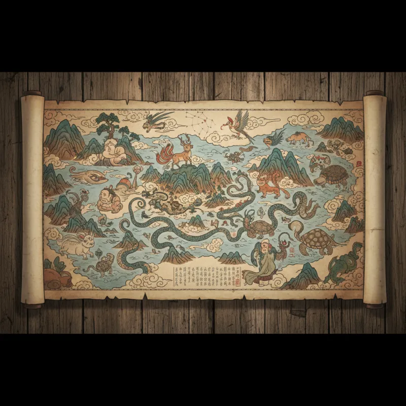 The Geography of the Shanhaijing: Mapping a World That Does Not Exist