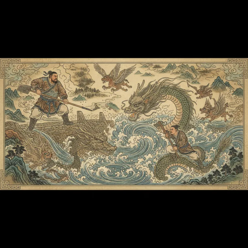 Gun and Yu: Father and Son Who Tamed the Great Flood