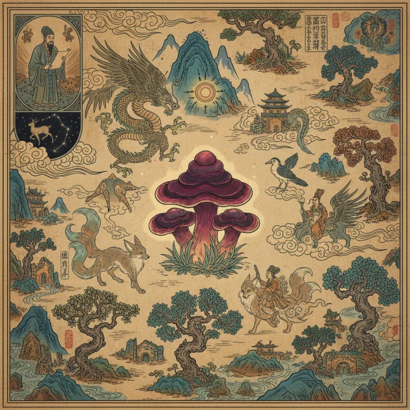 Lingzhi: The Mushroom of Immortality from Myth to Medicine — Shanhai Perspective