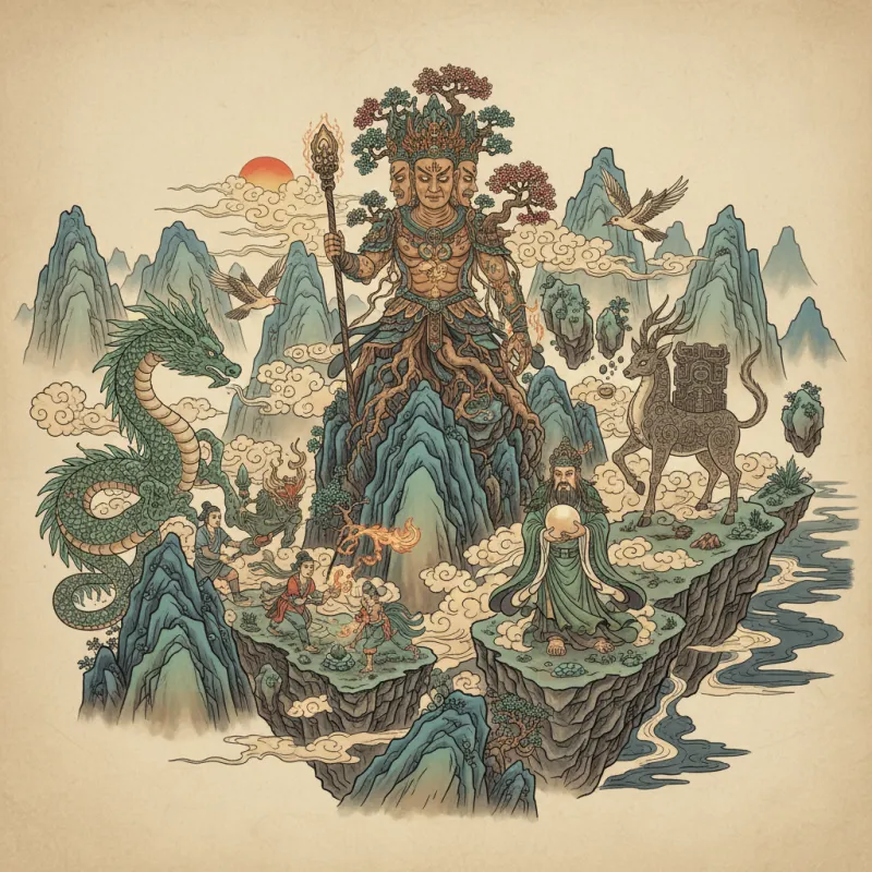 The Mountain Gods of Ancient China
