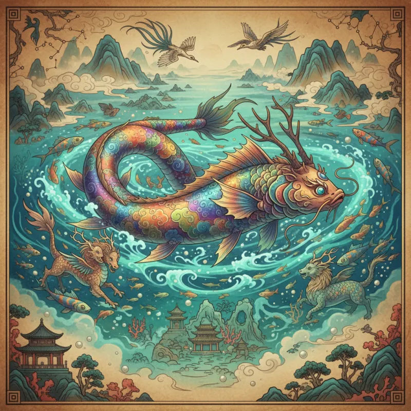 Mystical Fish of Shanhaijing: Exploring Legendary Creatures and Enchanted Waters