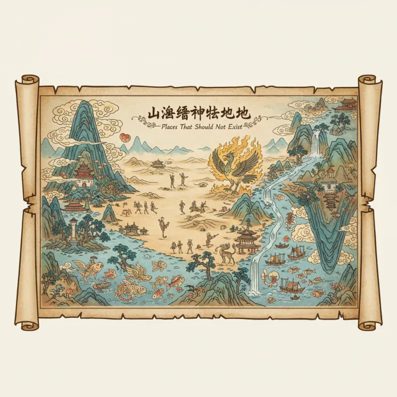 Mythical Lands of the Shanhaijing: Places That Should Not Exist