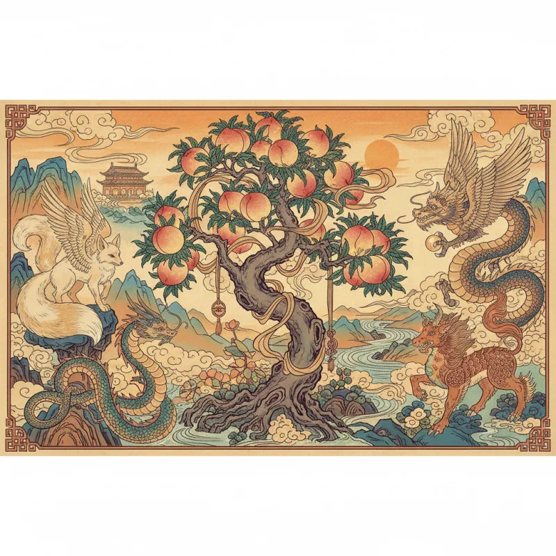 Peaches of Immortality: The Most Coveted Fruit