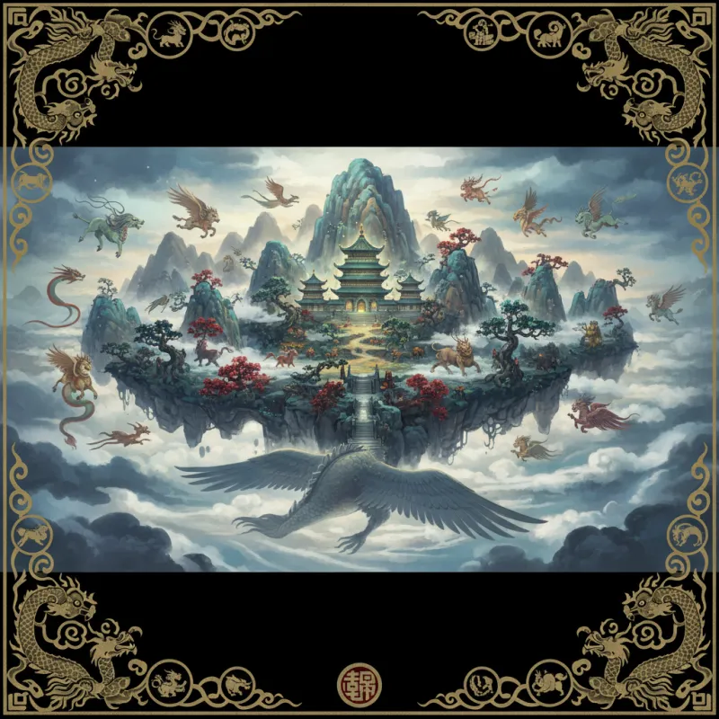 Penglai Island: The Mythical Home of the Immortals