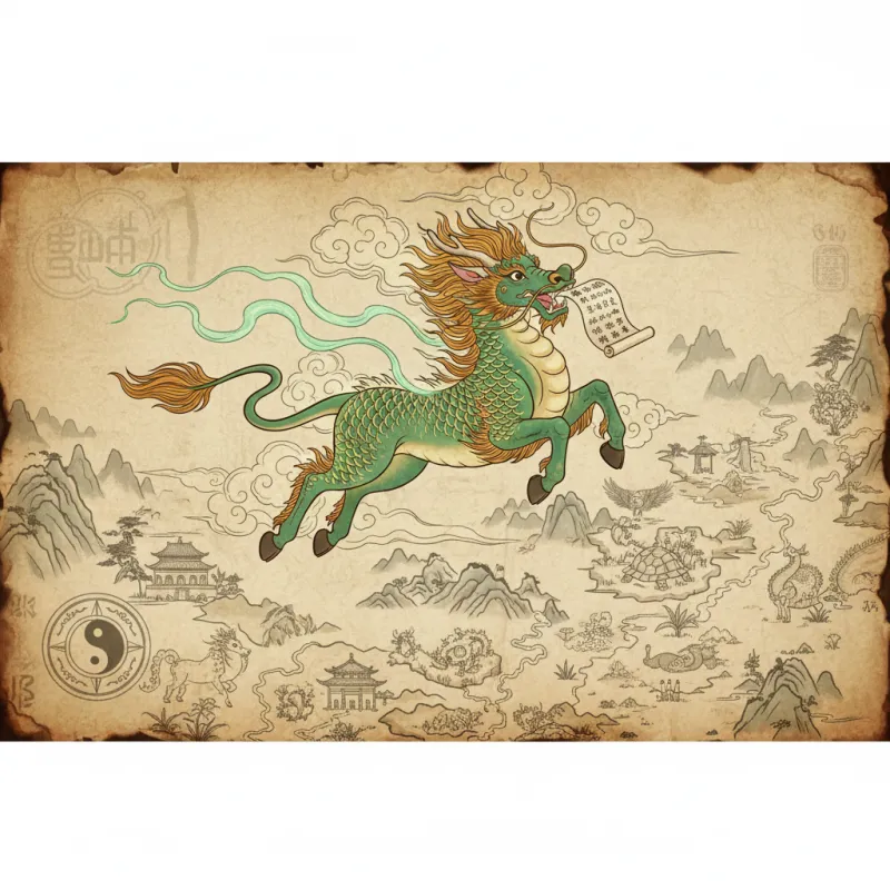 The Qilin: China's Sacred Unicorn and Divine Messenger
