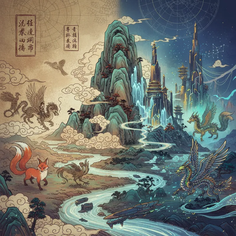 How Shanhai Jing Inspired Modern Fantasy Art and Design