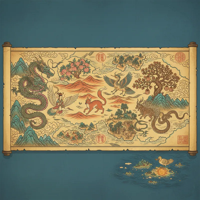 Exploring the Enigmatic Creatures and Lands of Shanhaijing: A Cultural Journey