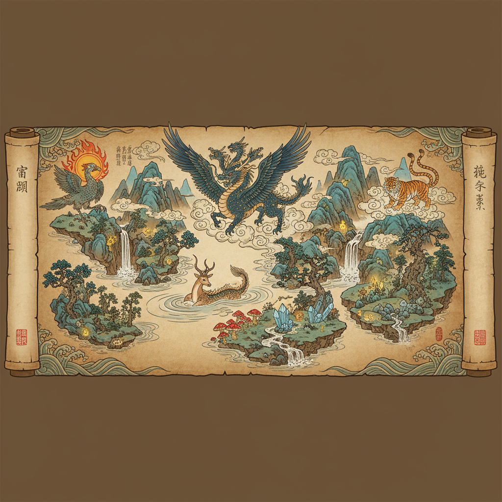 Unraveling the Mysteries of Shanhaijing: Mythical Creatures and Enigmatic Lands