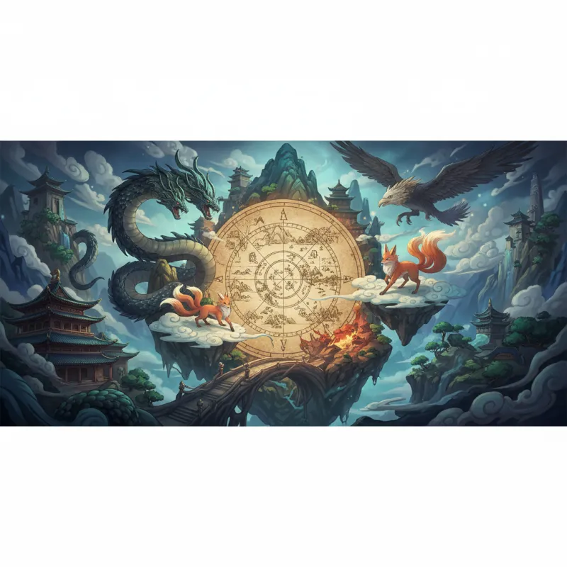 Shanhaijing in Video Games and Anime